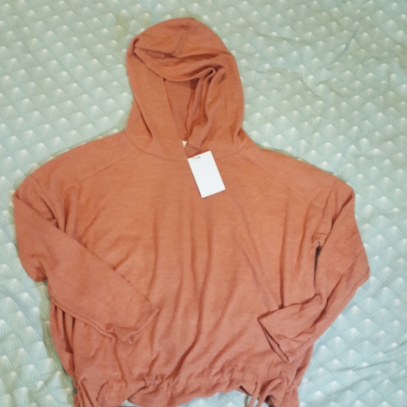 🙌4/$32🙌Coral Fuzz Hoodie Jogger Top - SM/MD/LG F - Picture 5 of 6